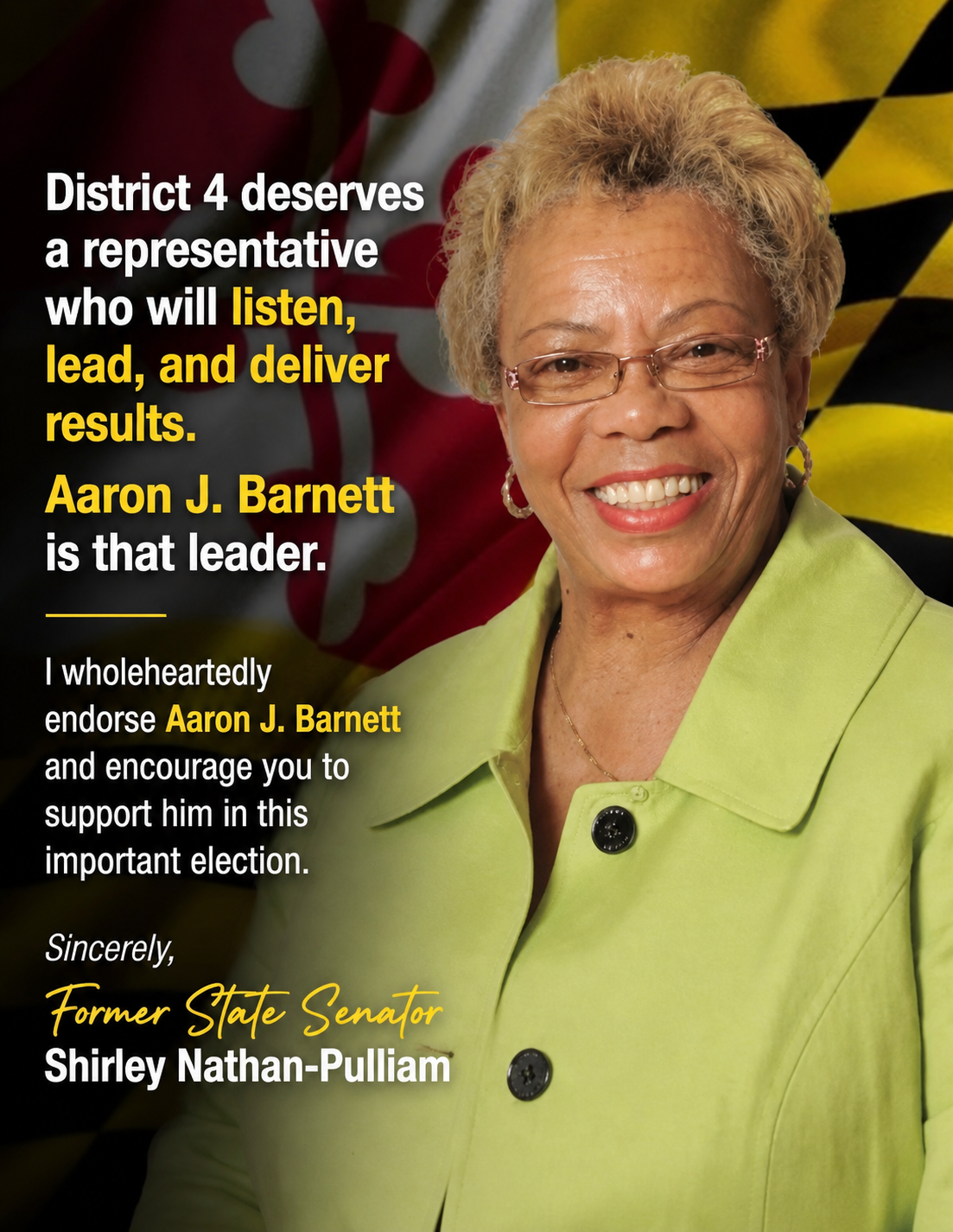 Elect Aaron Barnett - Veto